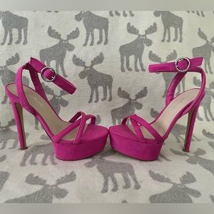 Woman Shoes platform high heels Size 6